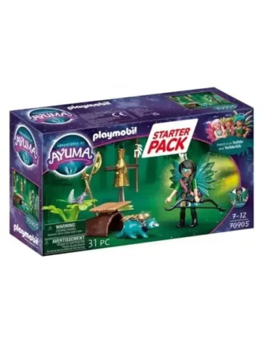 Playmobil starter pack knight fairy con mapache