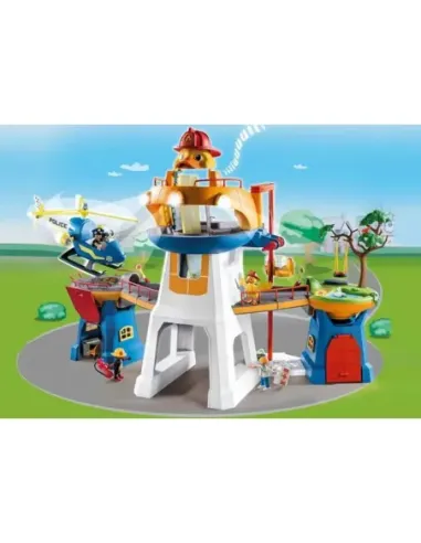 Playmobil duck on call cuarter general