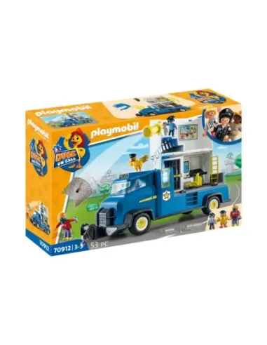 Playmobil duck on call camion de policia