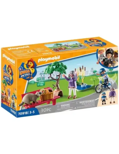 Playmobil duck on call accion policial ¡atrapa al ladron!