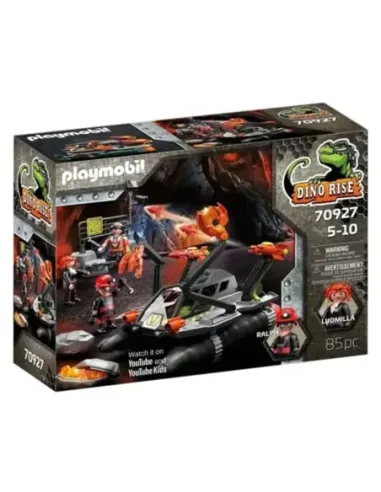 Playmobil dino rise comet corp. taladro de demolicion