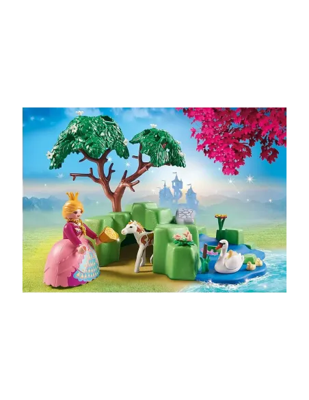 Playmobil picnic de princesas con potro