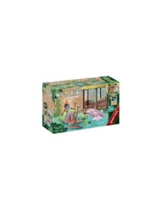 Playmobil wiltopia -  tour de remo con los delfines de río