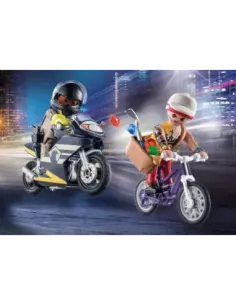 Playmobil starter pack fuerzas especiales y ladrón