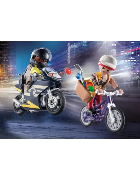 Playmobil starter pack fuerzas especiales y ladrón