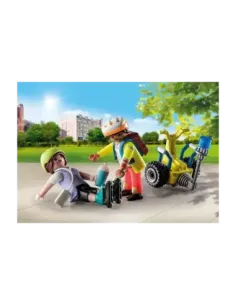 Playmobil starter pack rescate con balance racer