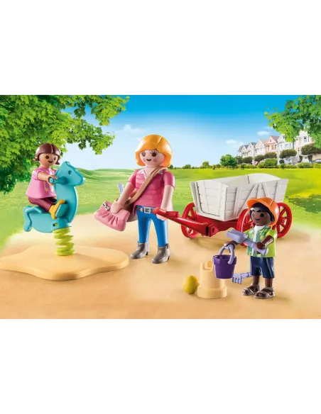 Playmobil starter pack educadora con carrito
