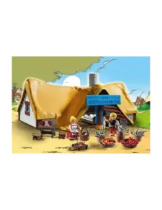 Playmobil asterix: la cabaña de ordenalfabetix