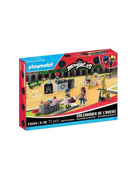 Playmobil calendario de adviento: miraculous pícnic en parís