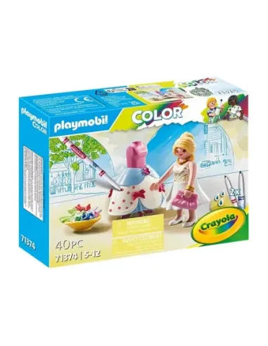 Playmobil color diseñadora de moda