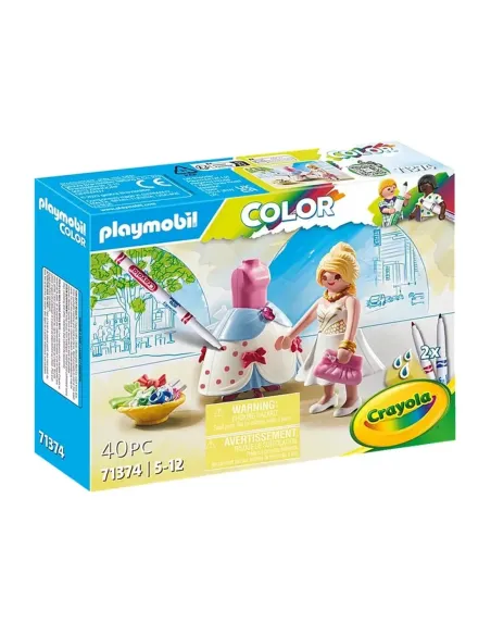 Playmobil color diseñadora de moda