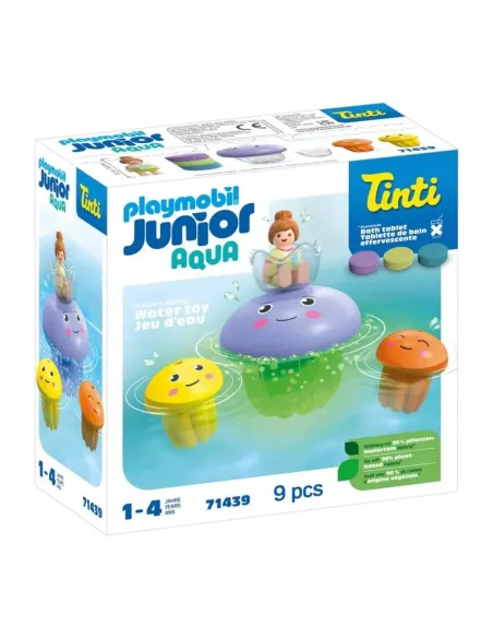 Playmobil junior tinti: familia de medusas de colores