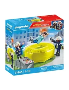Playmobil bomberos con colchoneta