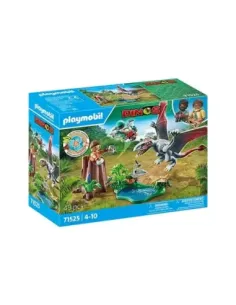 Playmobil observatorio con dimorphodon