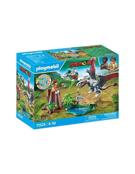Playmobil observatorio con dimorphodon