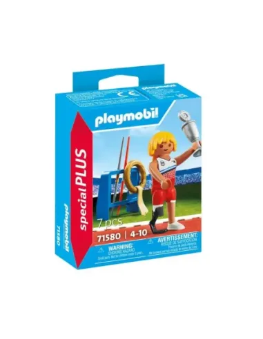 Playmobil lanzamiento de jabalina