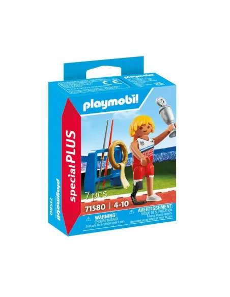 Playmobil lanzamiento de jabalina