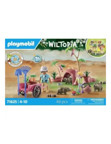 Playmobil wiltopia -  refugio del tejon australiano