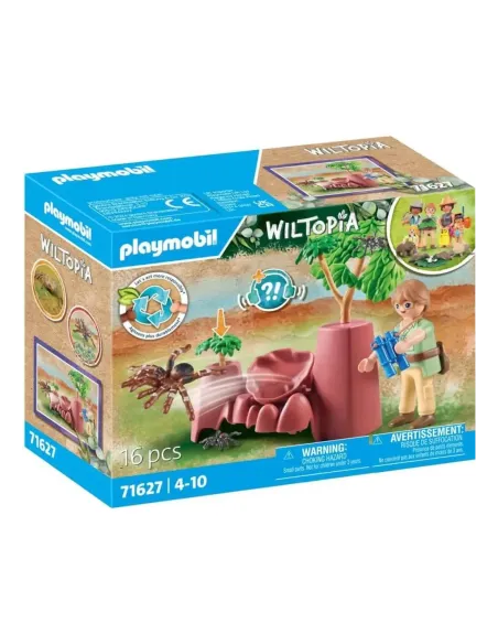 Playmobil wiltopia -  rocas con arañas