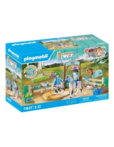 Playmobil escuela moderna de equitación