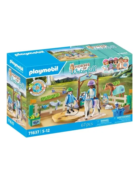 Playmobil escuela moderna de equitación
