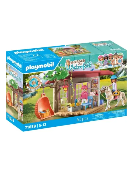 Playmobil caseta club de equitación