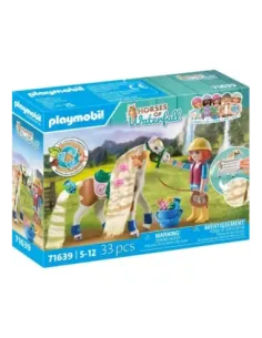 Playmobil ellie con caballo