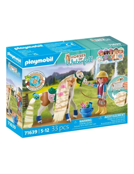 Playmobil ellie con caballo