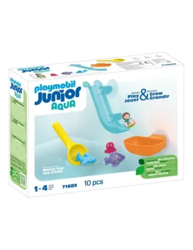 Playmobil junior diversion en la pesca con animales del mar