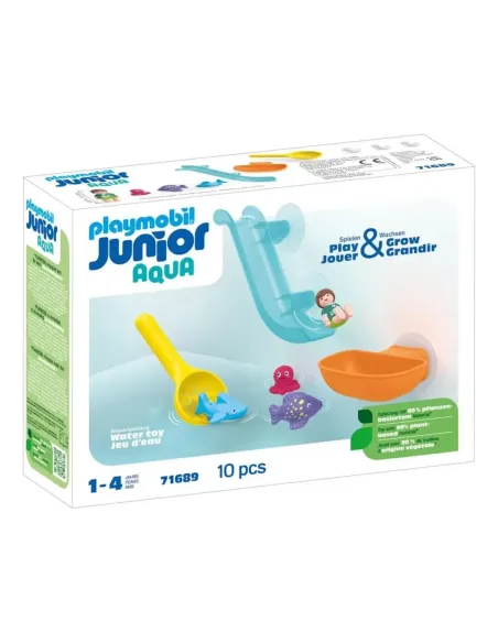 Playmobil junior diversion en la pesca con animales del mar