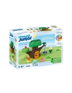 Playmobil junior  disney: winnie the pooh y piglet casa del árbol