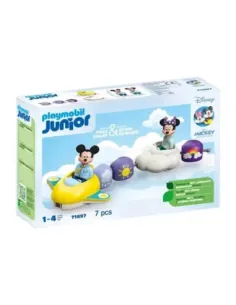 Playmobil junior disney: mickey y minnie tren nube