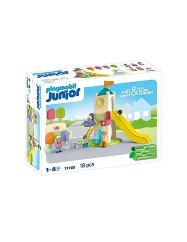 Playmobil junior: parque infantil aventura