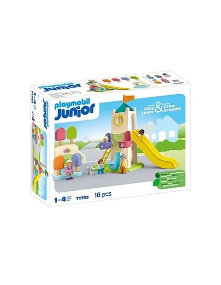 Playmobil junior: parque infantil aventura