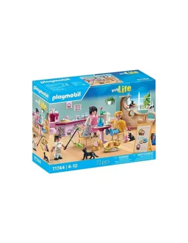 Playmobil -  cafetería para gatos