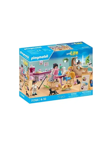 Playmobil -  cafetería para gatos