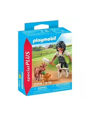 Playmobil -  mujer con cabras