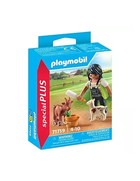 Playmobil -  mujer con cabras