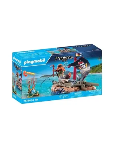 Playmobil -  bote pirata con tesoro