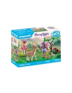 Playmobil -  starter pack hadas con animales del bosque