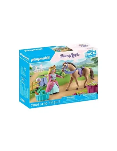 Playmobil -  starter pack princesa con caballo