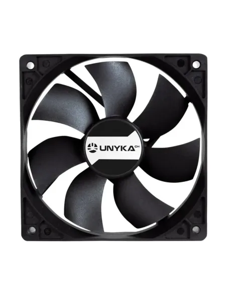 Ventilador caja unykach 120mm negro