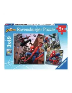 Puzzle ravensburger spiderman 3x49