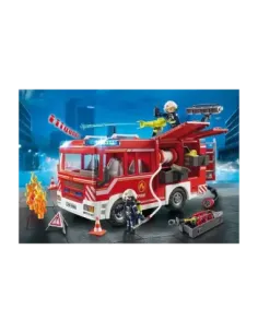 Playmobil ciudad accion -  camion de bomberos