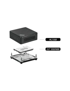 Adaptador hdd para mini ordenador msi cubi n 8gl ms - b17111 negro