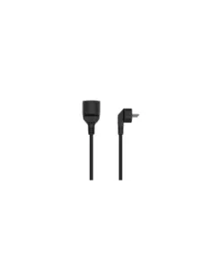 Cable Alargador de Alimentación Aisens A132-0602/ CEE7 Macho - CEE7 Hembra/ Hasta 1500W/ 5m/ Negro