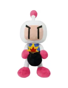 Peluche item lab videojuegos bomberman konami bomberman plush
