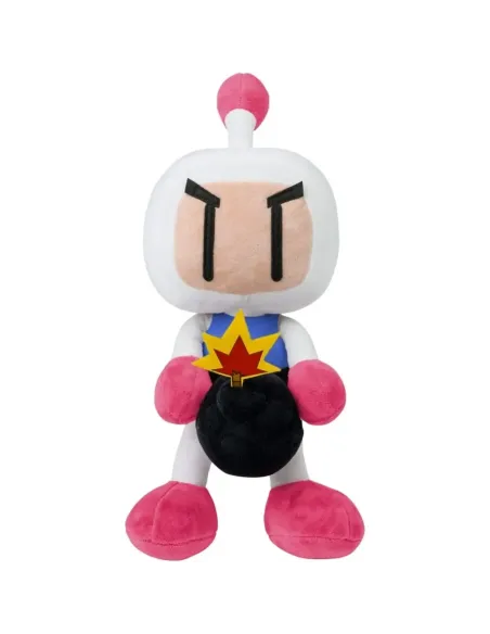 Peluche item lab videojuegos bomberman konami bomberman plush