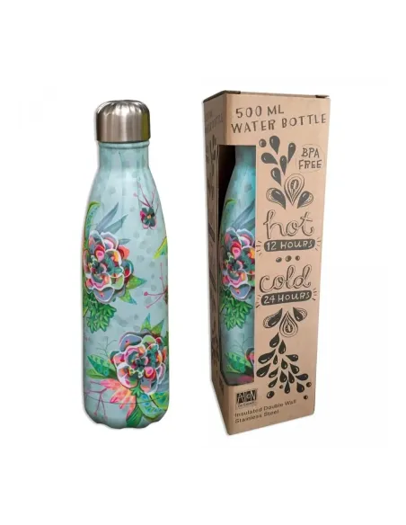 Botella isotermica enesco flores