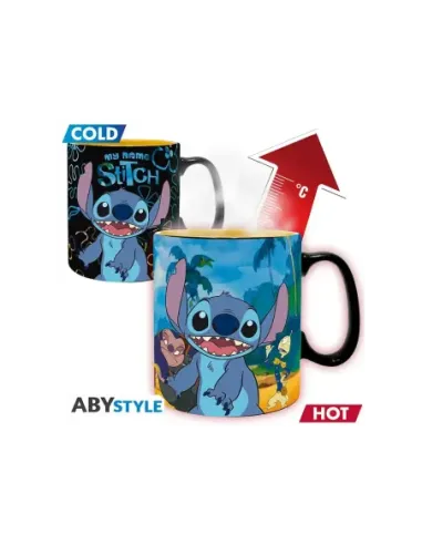 Taza termocolora abystyle lilo & stitch